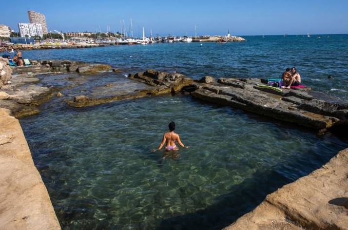 playa en piscifactoria rmana